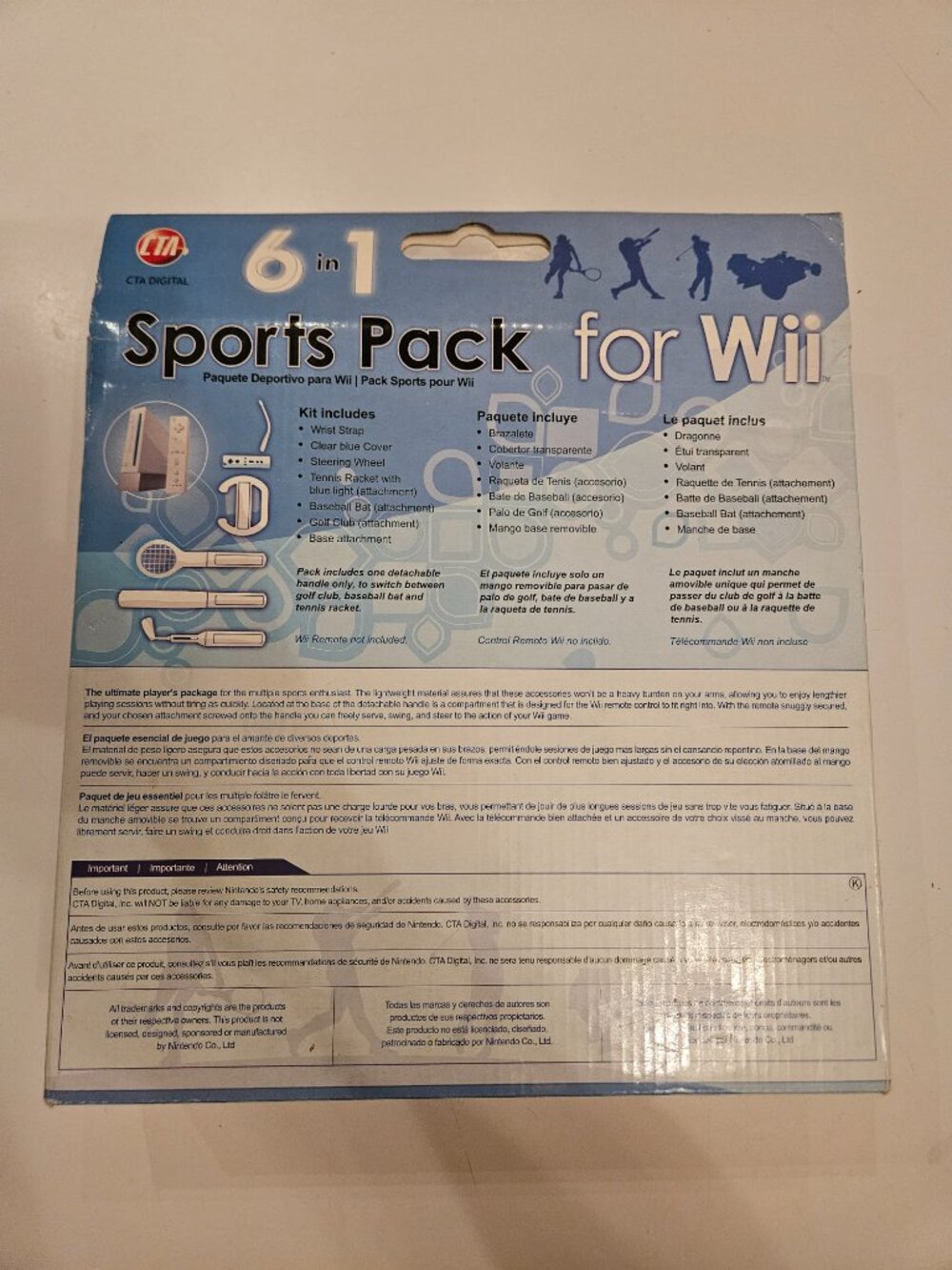 Wii Sports Pack and Raving Rabbids Game - Picture 7 of 7